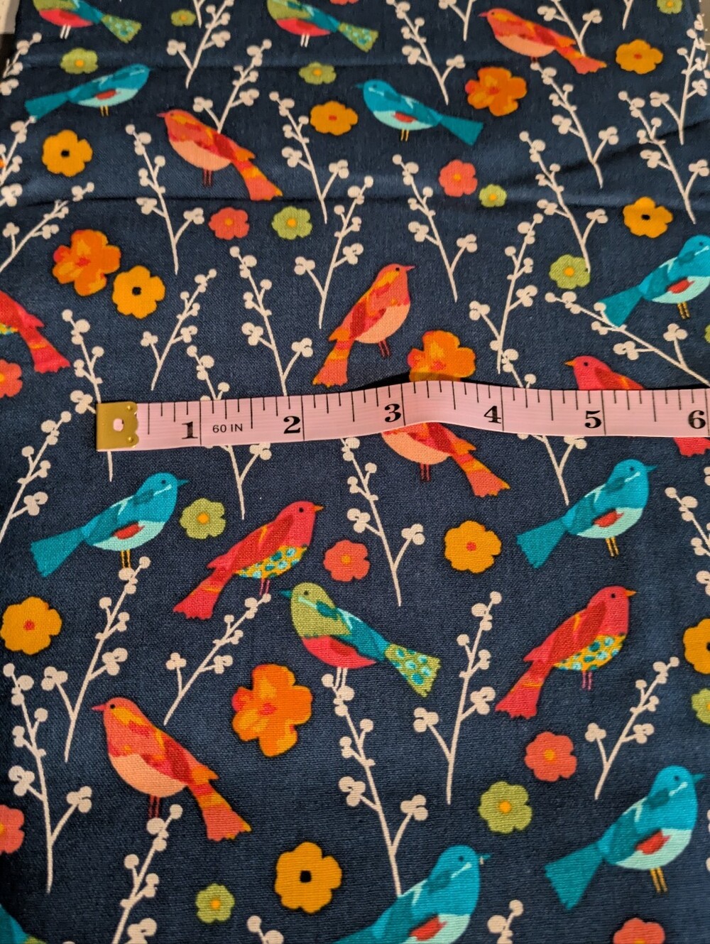 2 Continuous Yards Cotton Fabric Waverly Inspirations